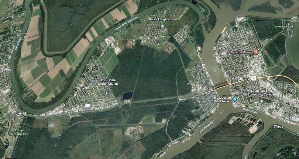 US Highway 90, Berwick, LA à vendre - Photo de l’immeuble – Image 1 sur 3