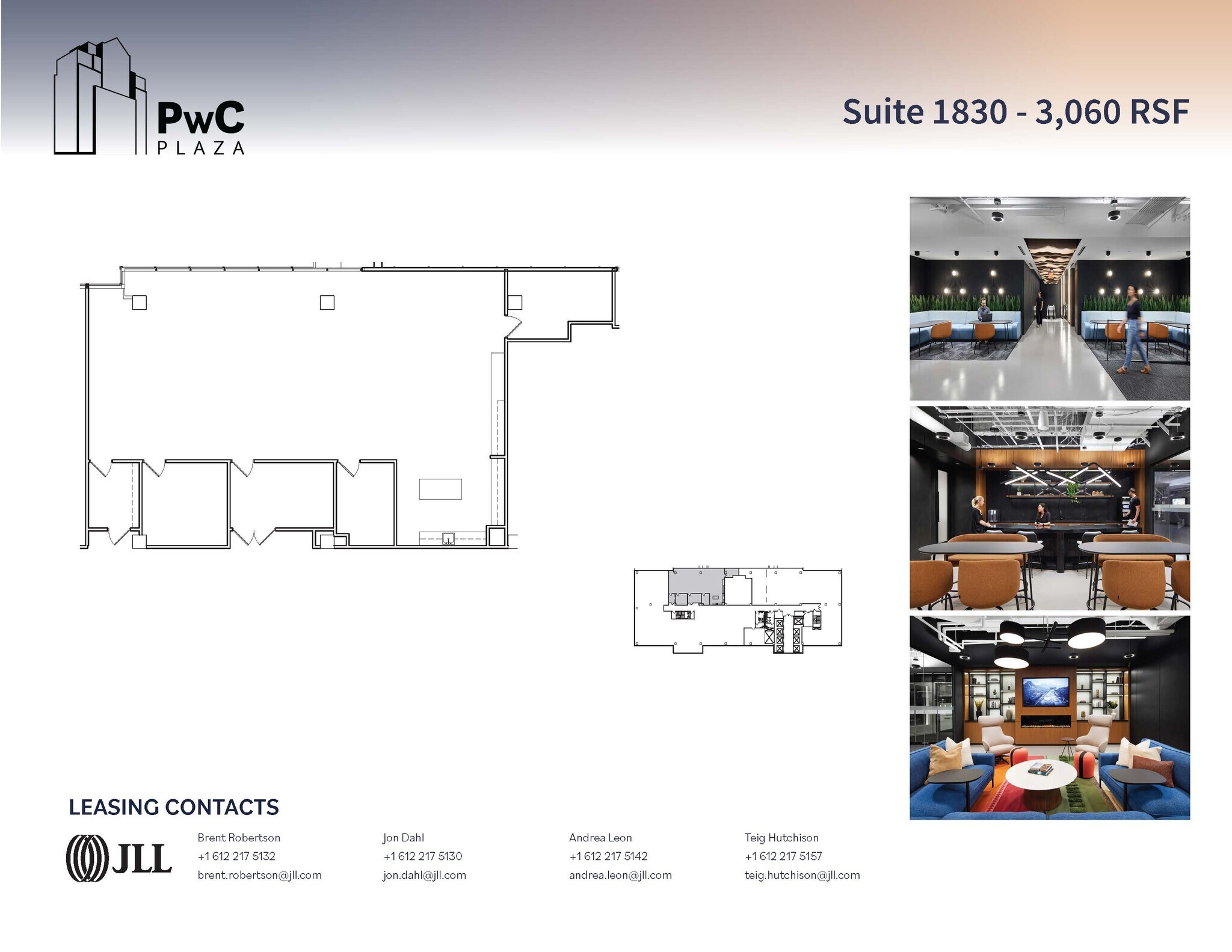 45 S 7th St, Minneapolis, MN à louer Plan d’étage– Image 1 sur 1