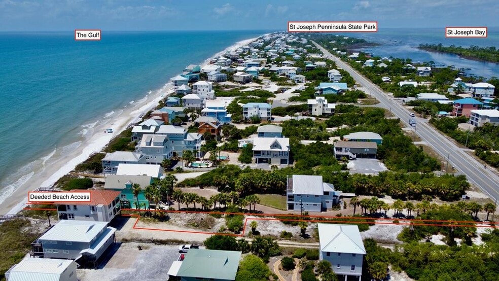Cape San Blas Rd, Port Saint Joe, FL à vendre - Aérien – Image 2 sur 9