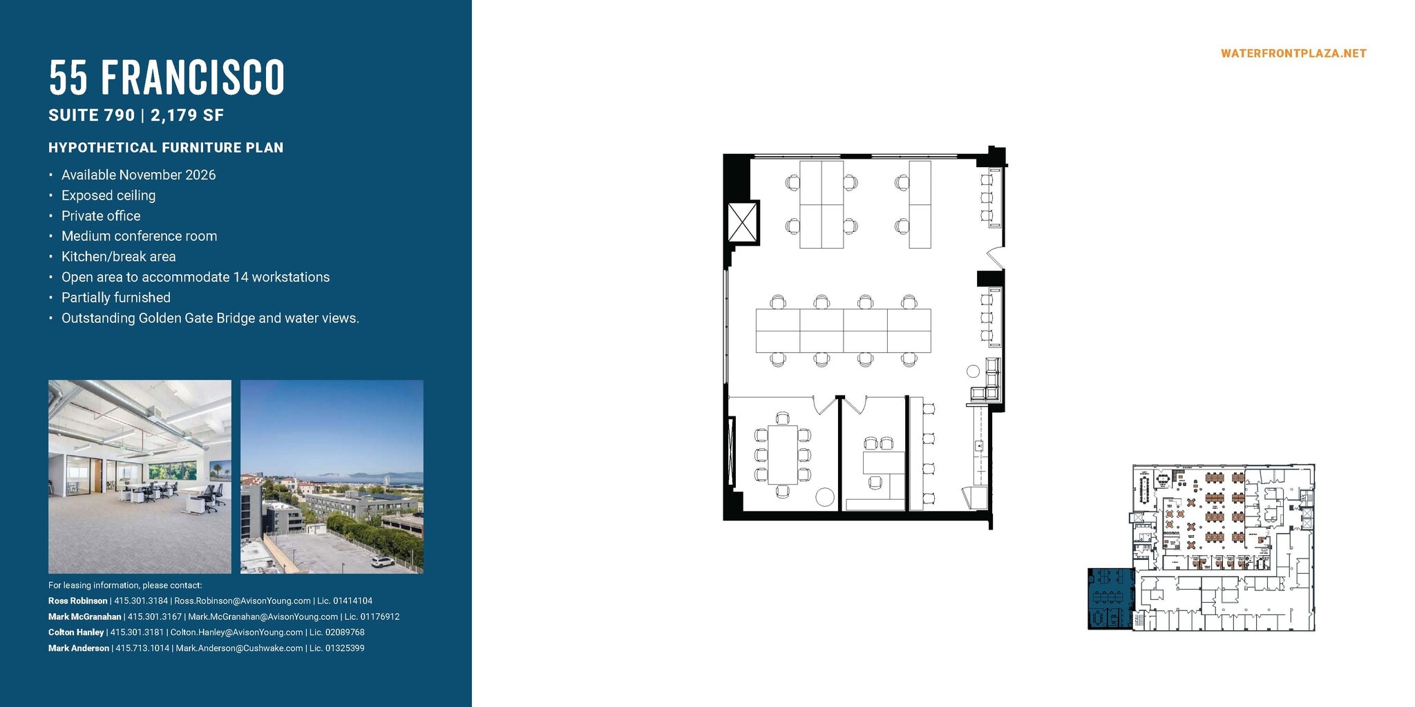 55 Francisco St, San Francisco, CA à louer Plan d’étage– Image 1 sur 6