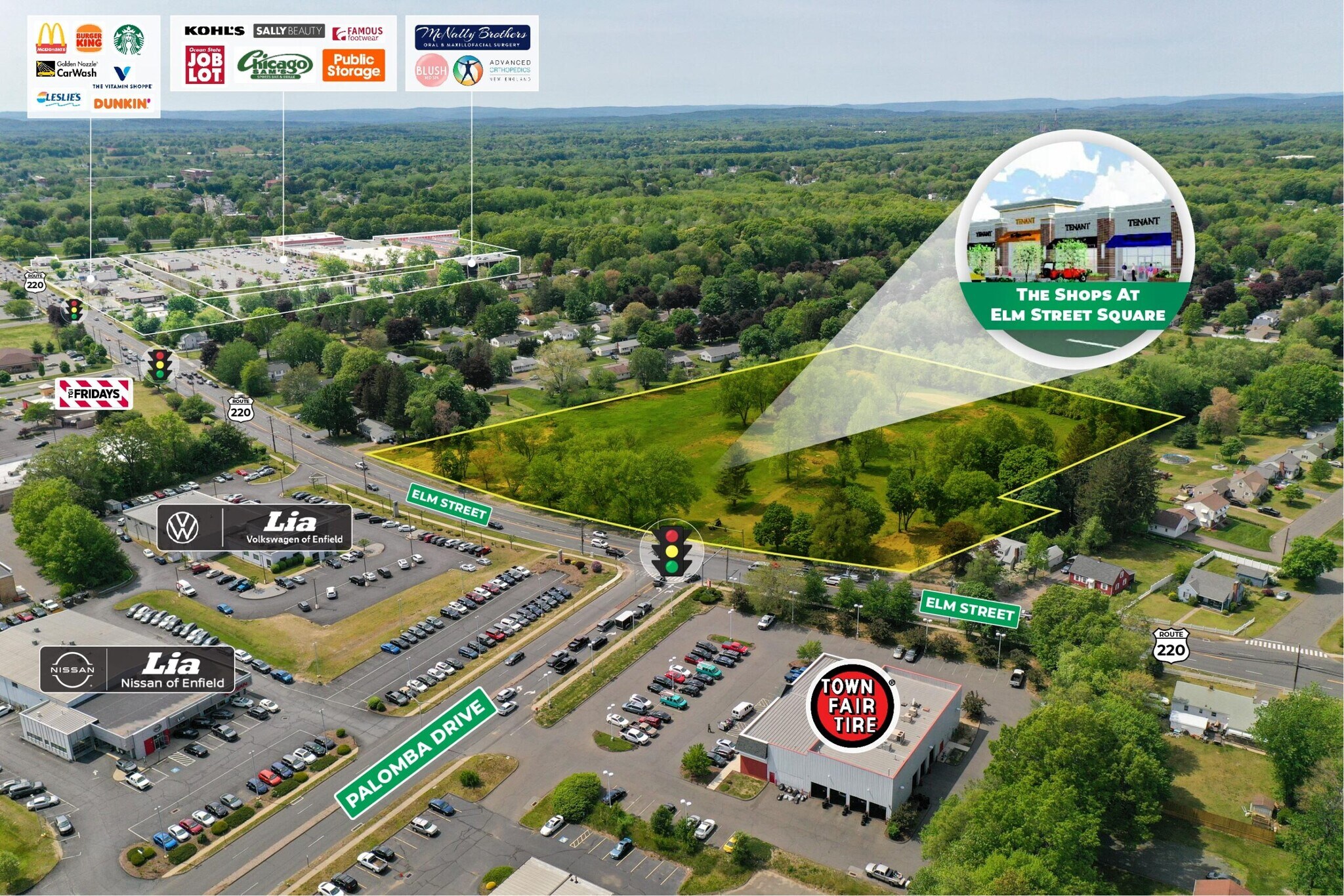 147 Elm St, Enfield, CT à louer Aérien– Image 1 sur 6