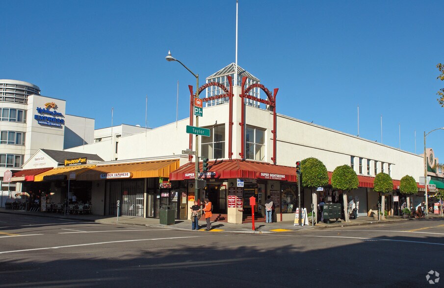 2629-2633 Taylor St, San Francisco, CA à louer - Photo principale – Image 1 sur 3