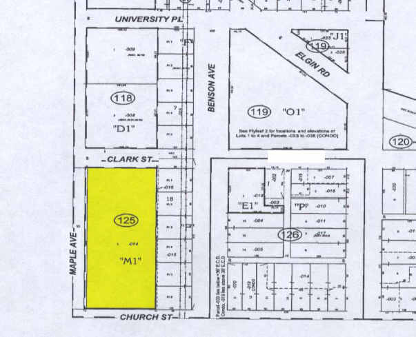 900-950 Church St, Evanston, IL à louer - Plan cadastral – Image 3 sur 11