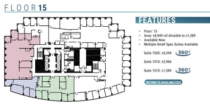 1111 Broadway, Oakland, CA à louer Plan d’étage– Image 1 sur 1