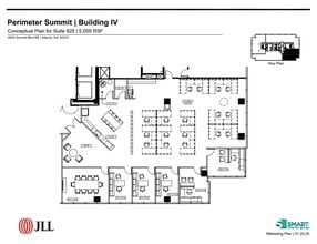1001 Summit Blvd, Atlanta, GA à louer Plan d’étage– Image 1 sur 1