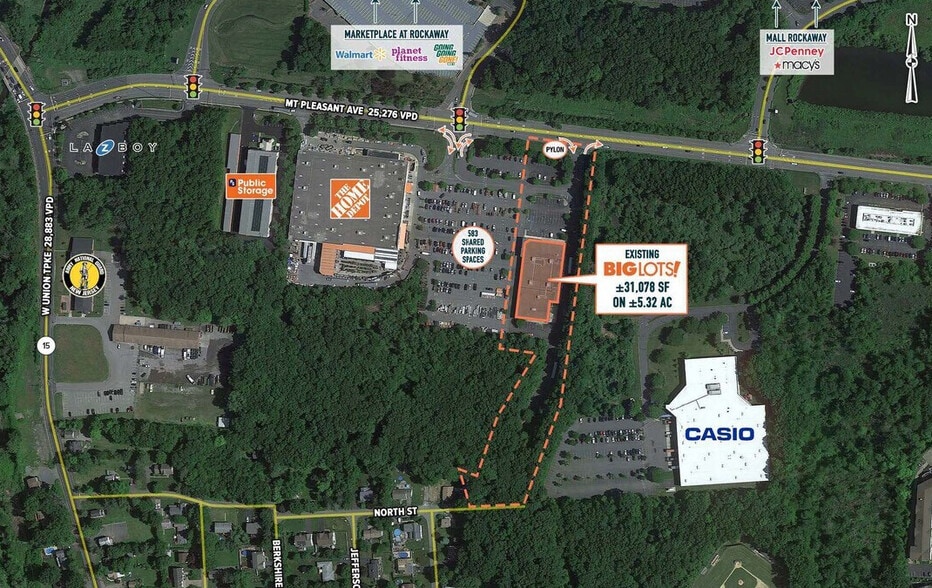550 Mt Pleasant Ave, Dover, NJ à louer - Aérien – Image 2 sur 7