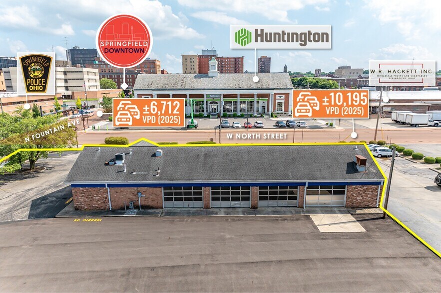 10 W North St, Springfield, OH à vendre - Photo de l’immeuble – Image 2 sur 7