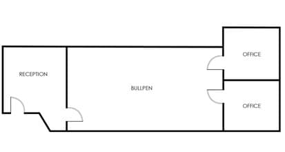 1400 N Gilbert Rd, Gilbert, AZ à louer Plan d’étage– Image 1 sur 8