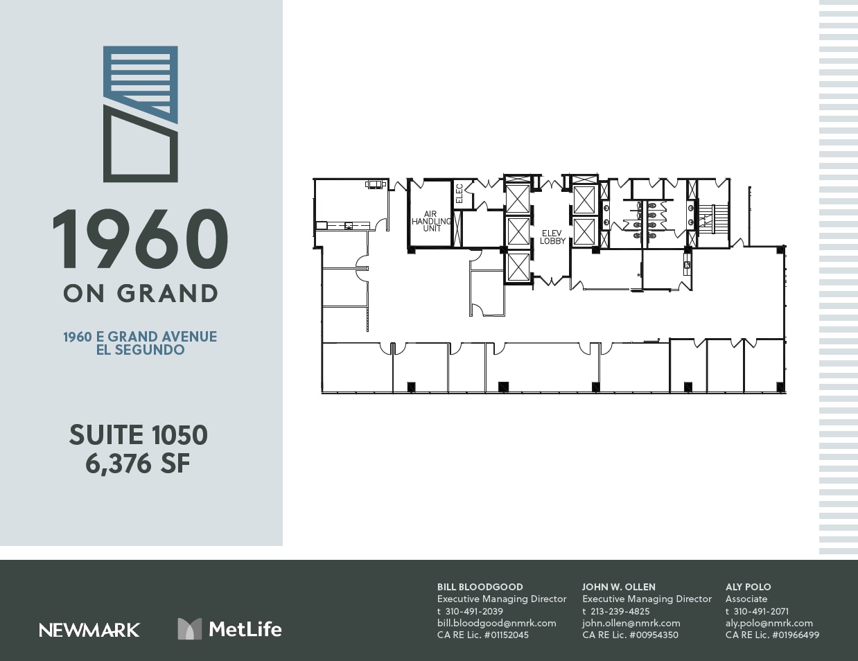 1960 E Grand Ave, El Segundo, CA à louer Plan d’étage– Image 1 sur 1