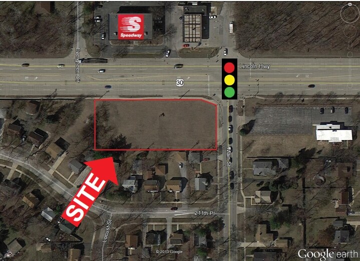 3601-3611 W Lincoln Hwy, Matteson, IL à vendre - Aérien – Image 2 sur 4