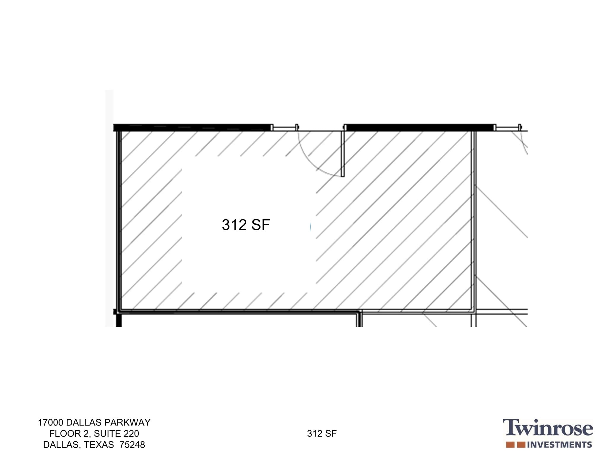 17000 Dallas Pkwy, Dallas, TX à louer Plan de site– Image 1 sur 1