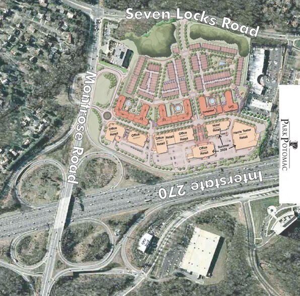 12505 Park Potomac Ave, Potomac, MD à louer - Aérien – Image 2 sur 9