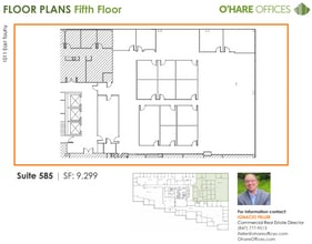 1011 E Touhy Ave, Des Plaines, IL à louer Plan d’étage– Image 1 sur 1