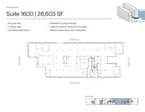 185 Berry St, San Francisco, CA à louer Plan d’étage– Image 1 sur 1