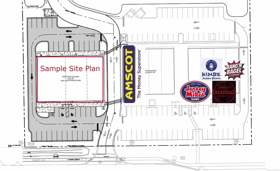 13401 Beach Blvd, Jacksonville, FL à louer - Plan de site – Image 3 sur 3