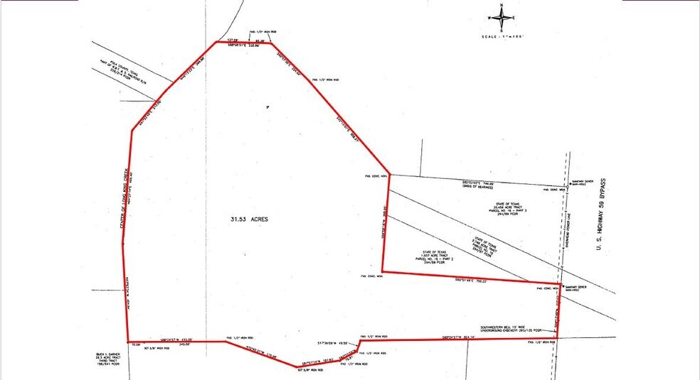 0 U.S. 59 South Hwy, Livingston, TX à vendre - Aérien – Image 2 sur 3