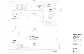 5216-5224 5th Ave, Brooklyn, NY à louer Plan de site– Image 2 sur 10