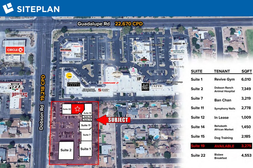 2909-2917 S Dobson Rd, Mesa, AZ à louer - Photo de l’immeuble – Image 2 sur 31