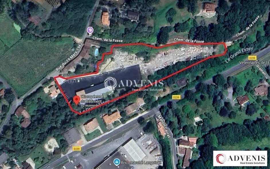 Local d'activités dans Le Tourne à vendre - Plan de site – Image 3 sur 9