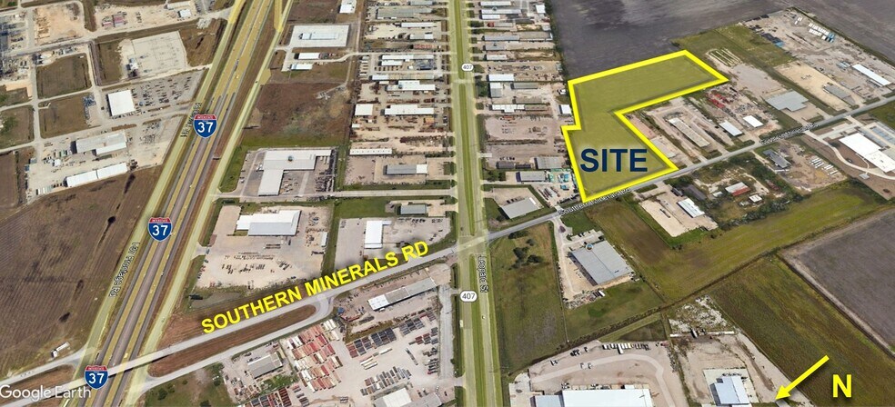 1226 - 1250 South Minerals Rd, Corpus Christi, TX à louer - Aérien – Image 2 sur 3