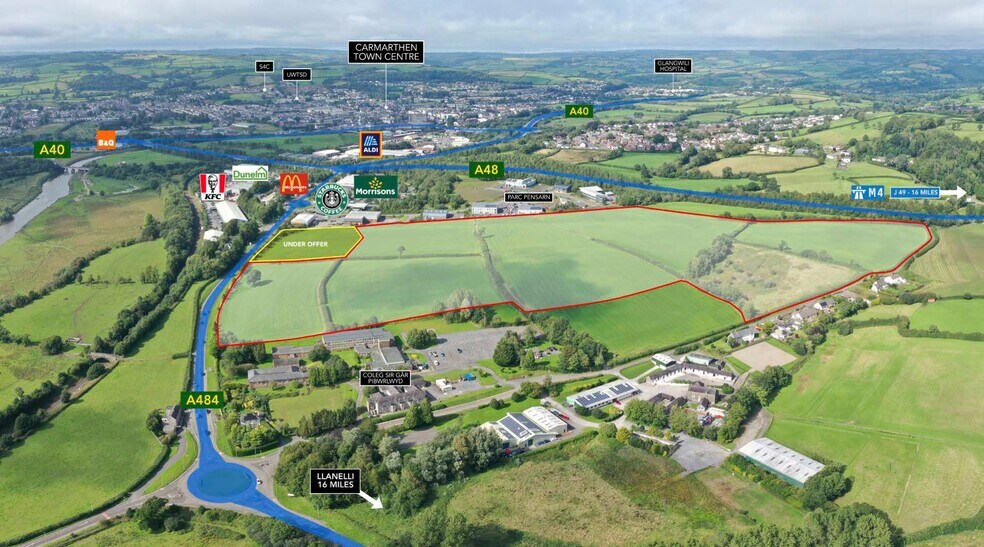 Pibwrlwyd Ln, Carmarthen à vendre - Photo principale – Image 1 sur 5