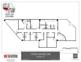 17030 Nanes Dr, Houston, TX à louer Plan de site– Image 1 sur 1