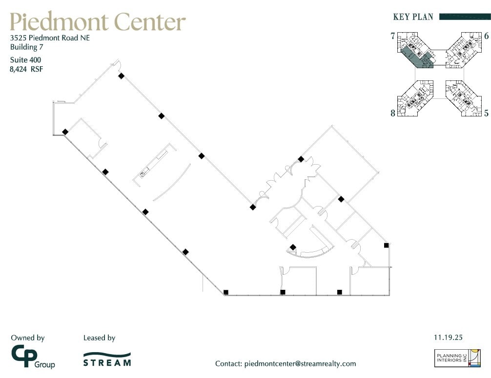3495 Piedmont Rd NE, Atlanta, GA à louer Plan d’étage– Image 1 sur 1