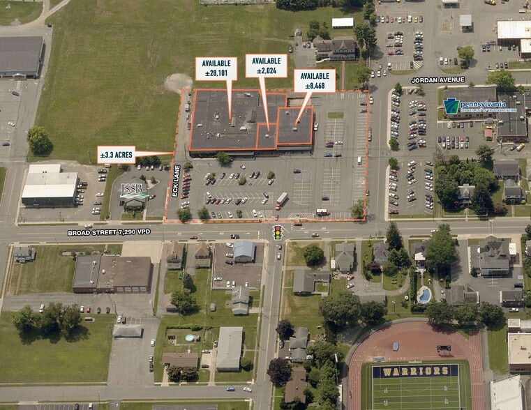 760-780 Broad St, Montoursville, PA à vendre - Aérien – Image 1 sur 7