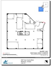 306 Town Centre Blvd N, Markham, ON à louer Plan d’étage– Image 1 sur 1