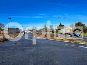 Narrosse - Vue aérienne vue de carte