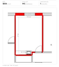 3680-3700 W Liberty Rd, Ann Arbor, MI à louer Plan d’étage– Image 2 sur 2