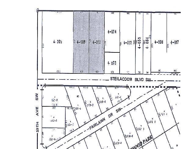 5503 Steilacoom Blvd SW, Lakewood, WA à louer - Plan cadastral – Image 2 sur 5
