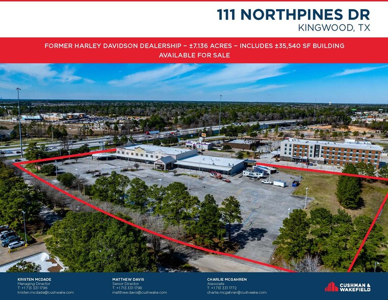 111 Northpines Dr, Kingwood, TX à vendre - Photo de l’immeuble – Image 1 sur 7