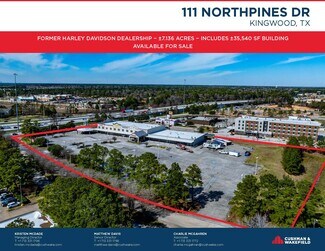 Plus de détails pour 111 Northpines Dr, Kingwood, TX - Local commercial à vendre