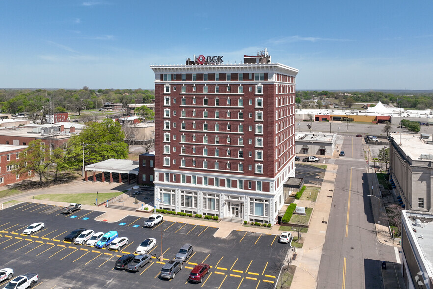 215 State St, Muskogee, OK à louer - Aérien – Image 2 sur 5