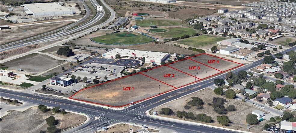 Old Hwy 90 W & S Acme Rd, San Antonio, TX à vendre - Aérien – Image 3 sur 6