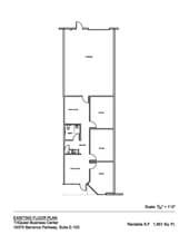 15375 Barranca Pky, Irvine, CA à louer Plan d’étage– Image 1 sur 2