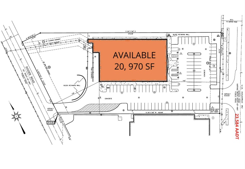 5300 Highway 90 Service Rd W, Mobile, AL à louer Plan de site– Image 1 sur 1