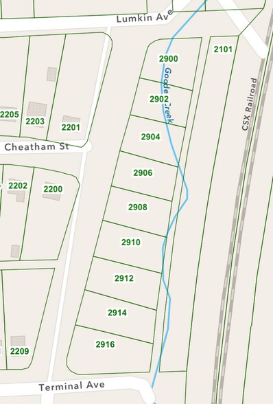 Krouse St Residential Development portefeuille de 10 biens à vendre sur LoopNet.fr - Plan de site – Image 1 sur 1