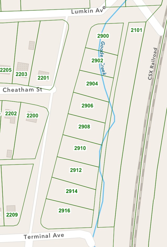 Krouse St Residential Development portefeuille de 10 biens à vendre sur LoopNet.fr Plan de site– Image 1 sur 2