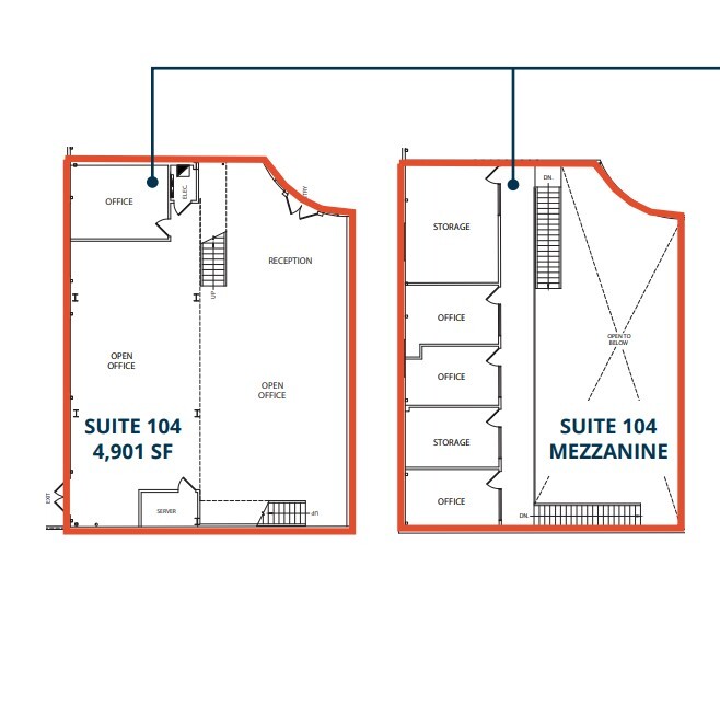 901 W Alameda Ave, Burbank, CA à louer Plan d’étage– Image 1 sur 1