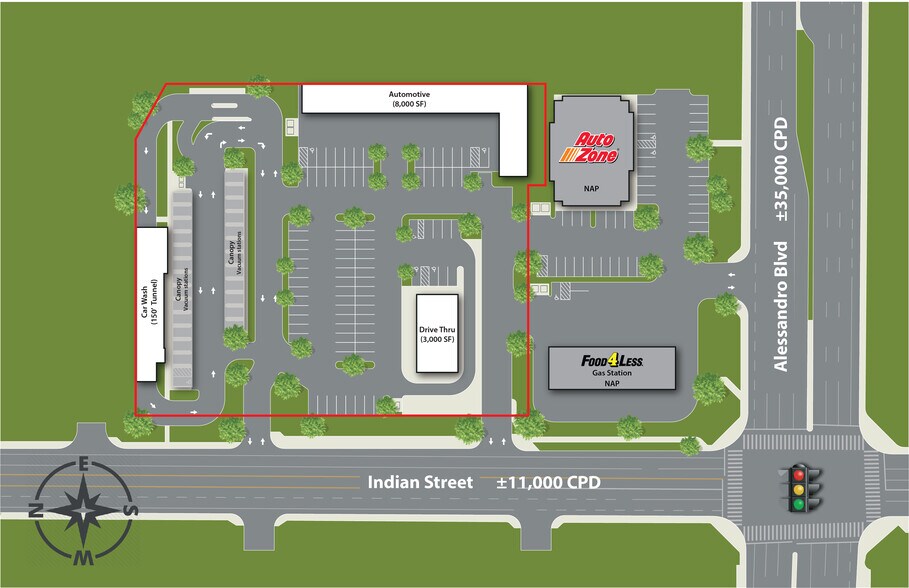 13905 Indian St, Moreno Valley, CA à louer - Photo de l’immeuble – Image 2 sur 2