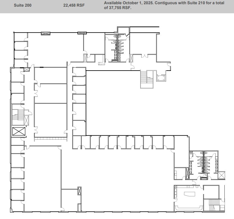 2100 E Route 66, Glendora, CA à louer Plan d’étage– Image 1 sur 1