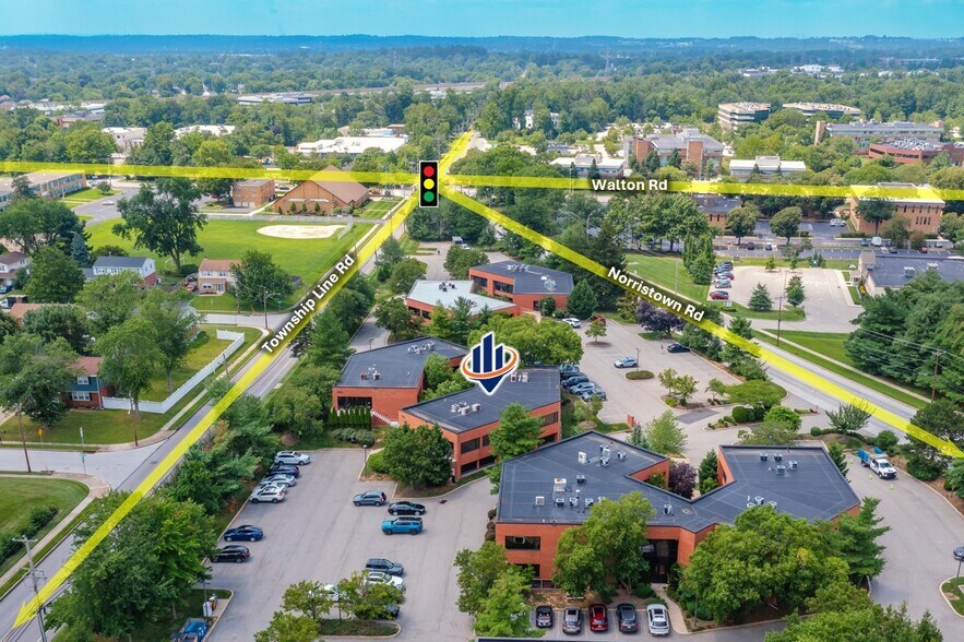 486 Norristown Rd, Blue Bell, PA à louer - Aérien – Image 2 sur 19