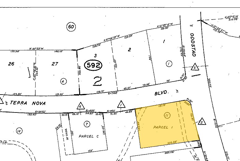 1005 Terra Nova Blvd, Pacifica, CA à louer - Plan cadastral – Image 3 sur 5