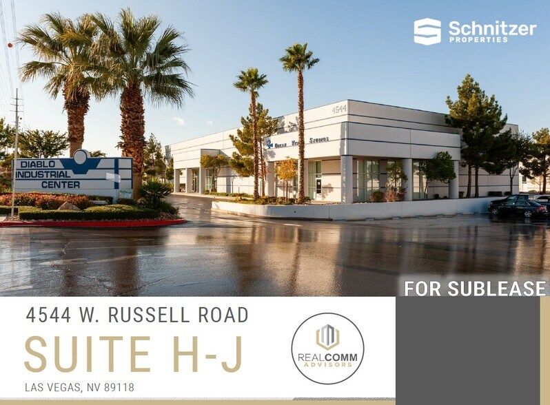 4544 W Russell Rd, Las Vegas, NV à louer - Photo principale – Image 1 sur 5