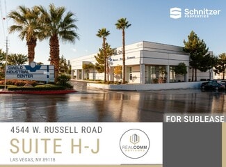 Plus de détails pour 4544 W Russell Rd, Las Vegas, NV - Industriel/Logistique à louer