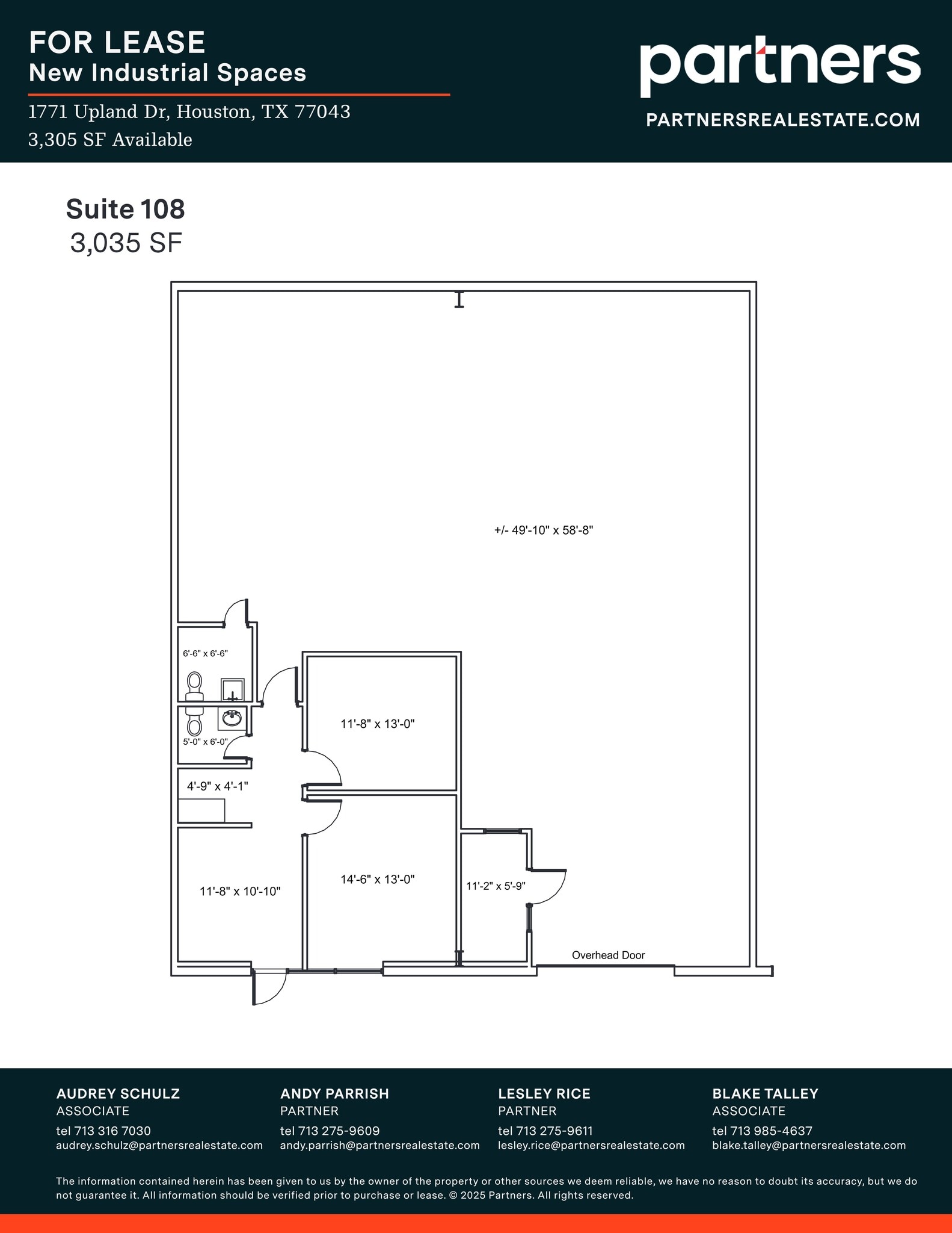 1771 Upland Dr, Houston, TX à louer Plan de site– Image 1 sur 1
