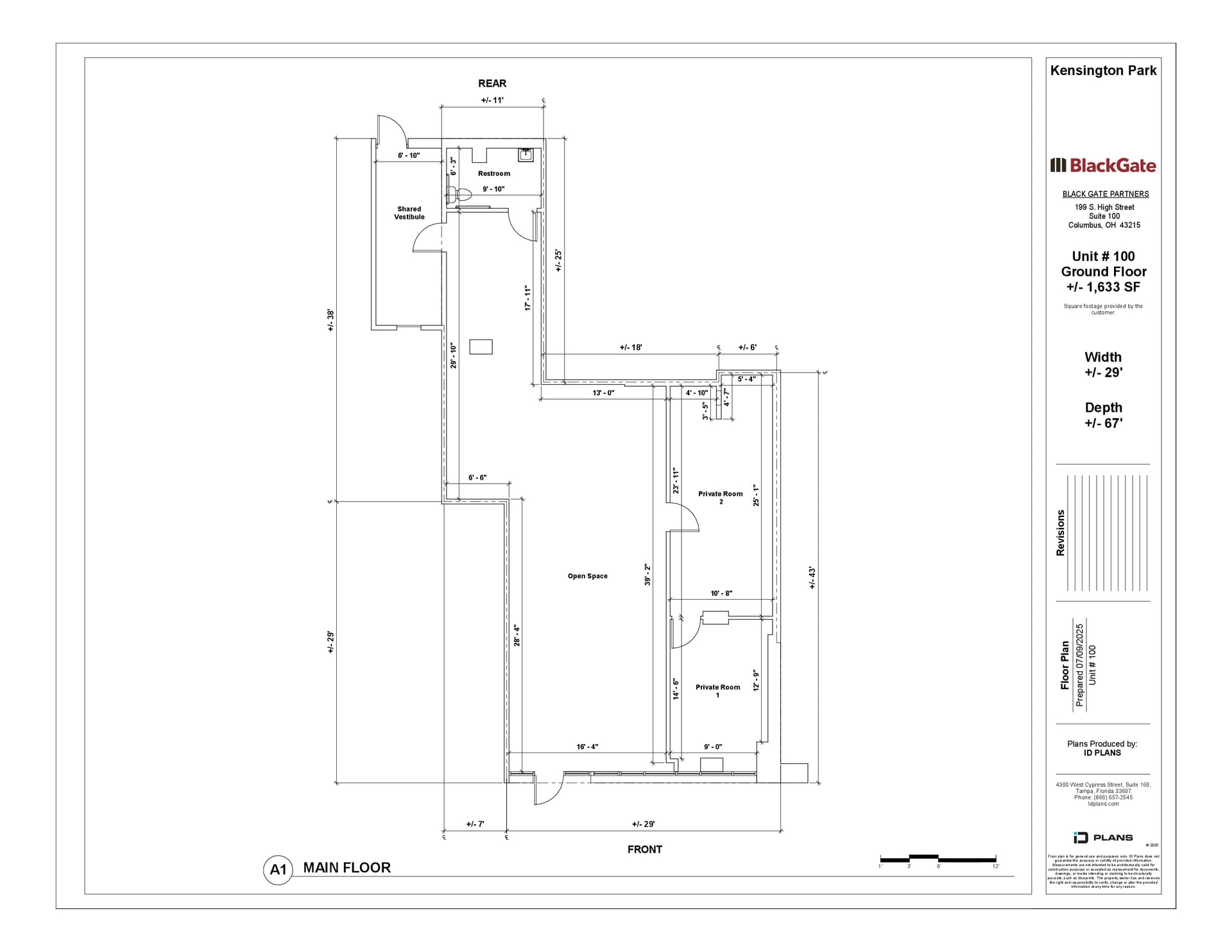 7600-7620 Lyndale Ave S, Richfield, MN à louer Plan d’étage– Image 1 sur 1