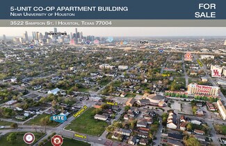 Plus de détails pour 3522 Sampson St, Houston, TX - Logement à vendre